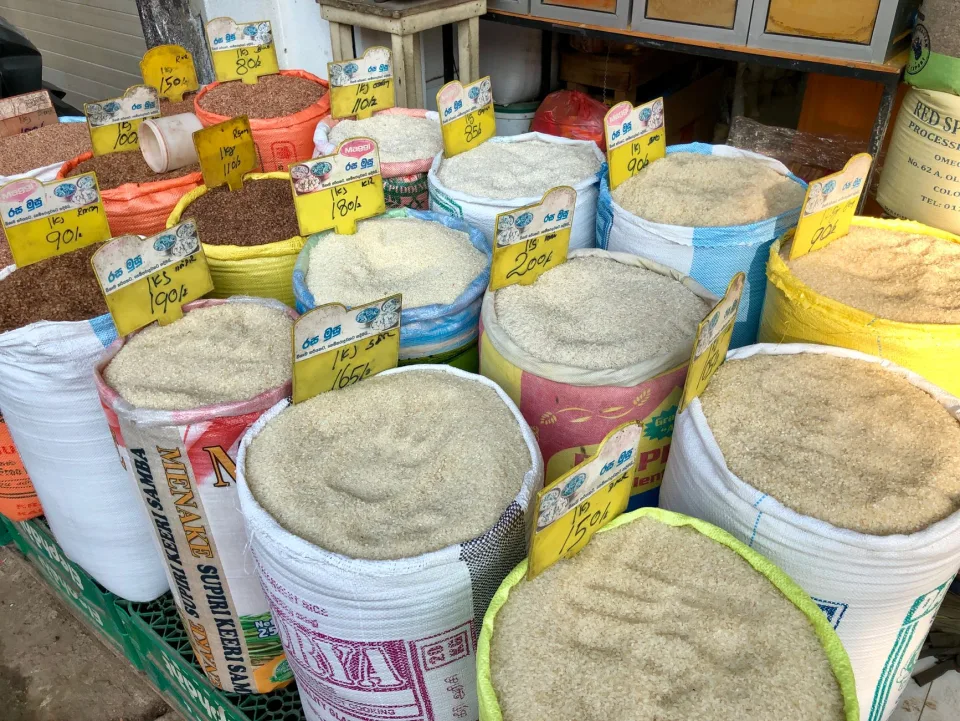 Gạo nếp chín mềm